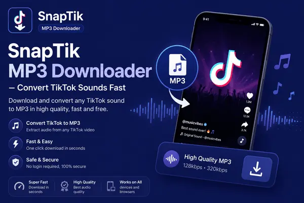 SnapTik MP3 Downloader – Convert TikTok Sounds Fast